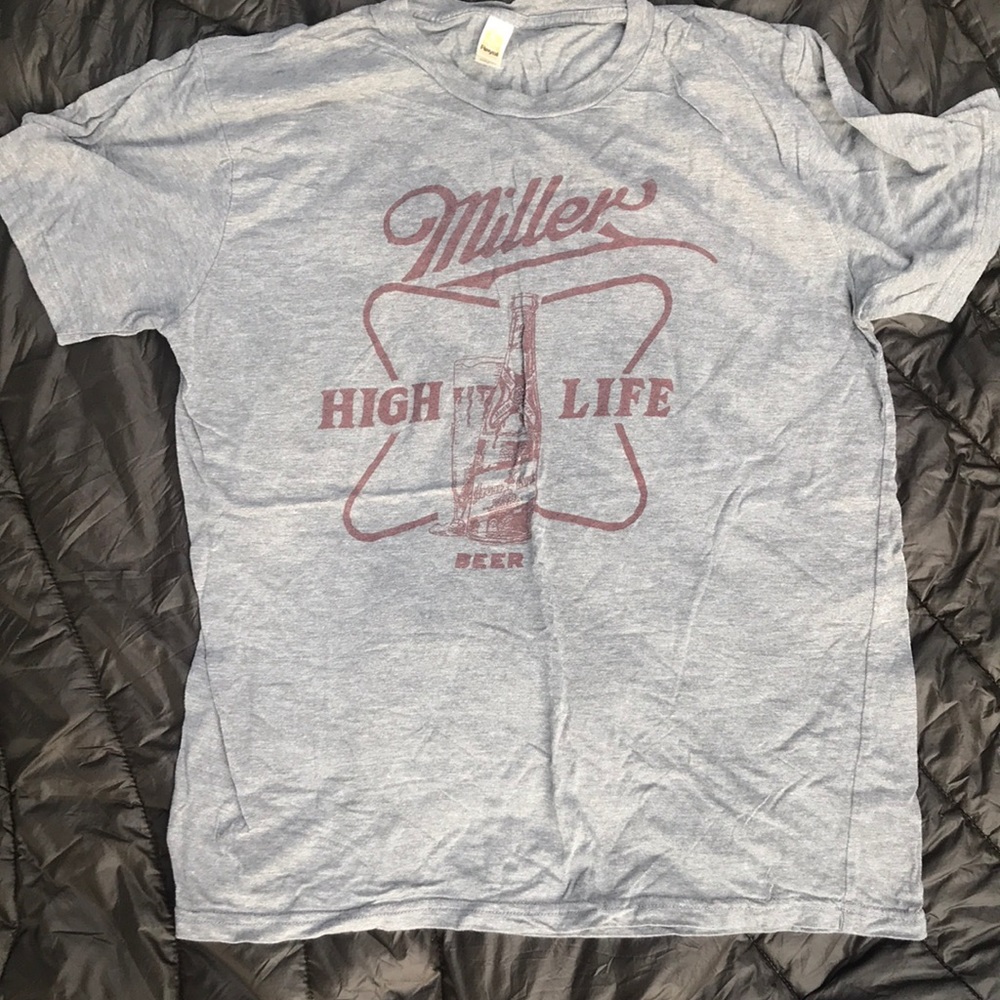Miller High Life graphic tee shirt